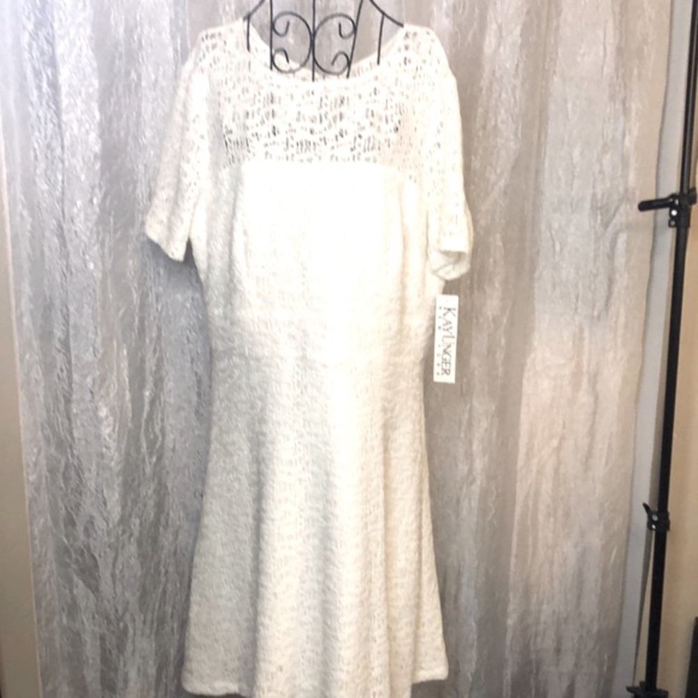 KAY UNGER lace dress